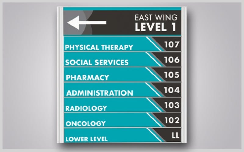 SignPro Systems, a Division of Orbus Introduces New Flat Wayfinding System