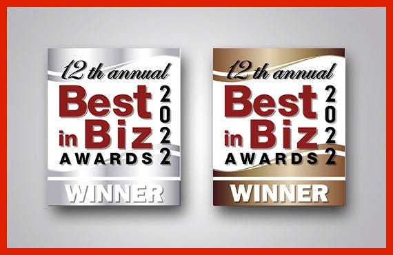 Orbus Awarded Silver & Bronze in 2022 Best in Biz Awards